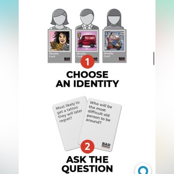Bad People Card Game w Expansion Pack - Picture 3 of 8